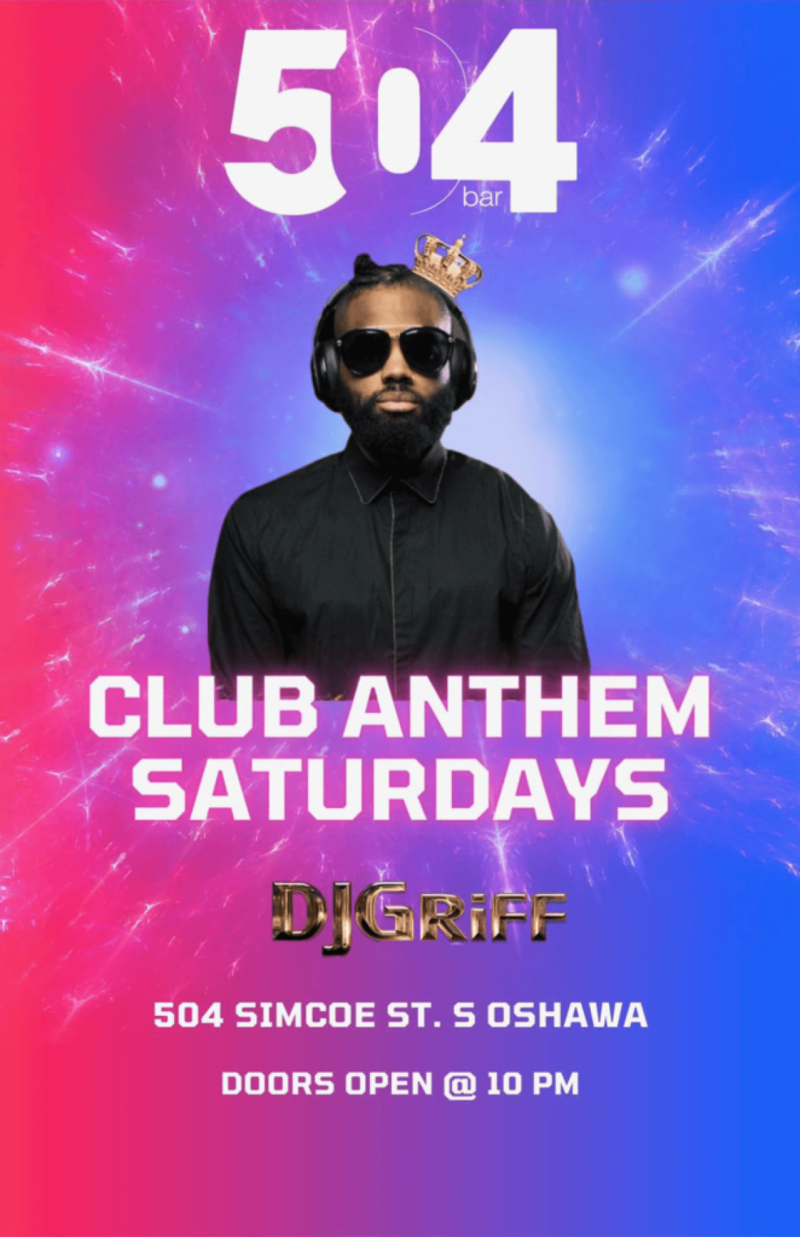 CLUB ANTHEM SATURDAYS
