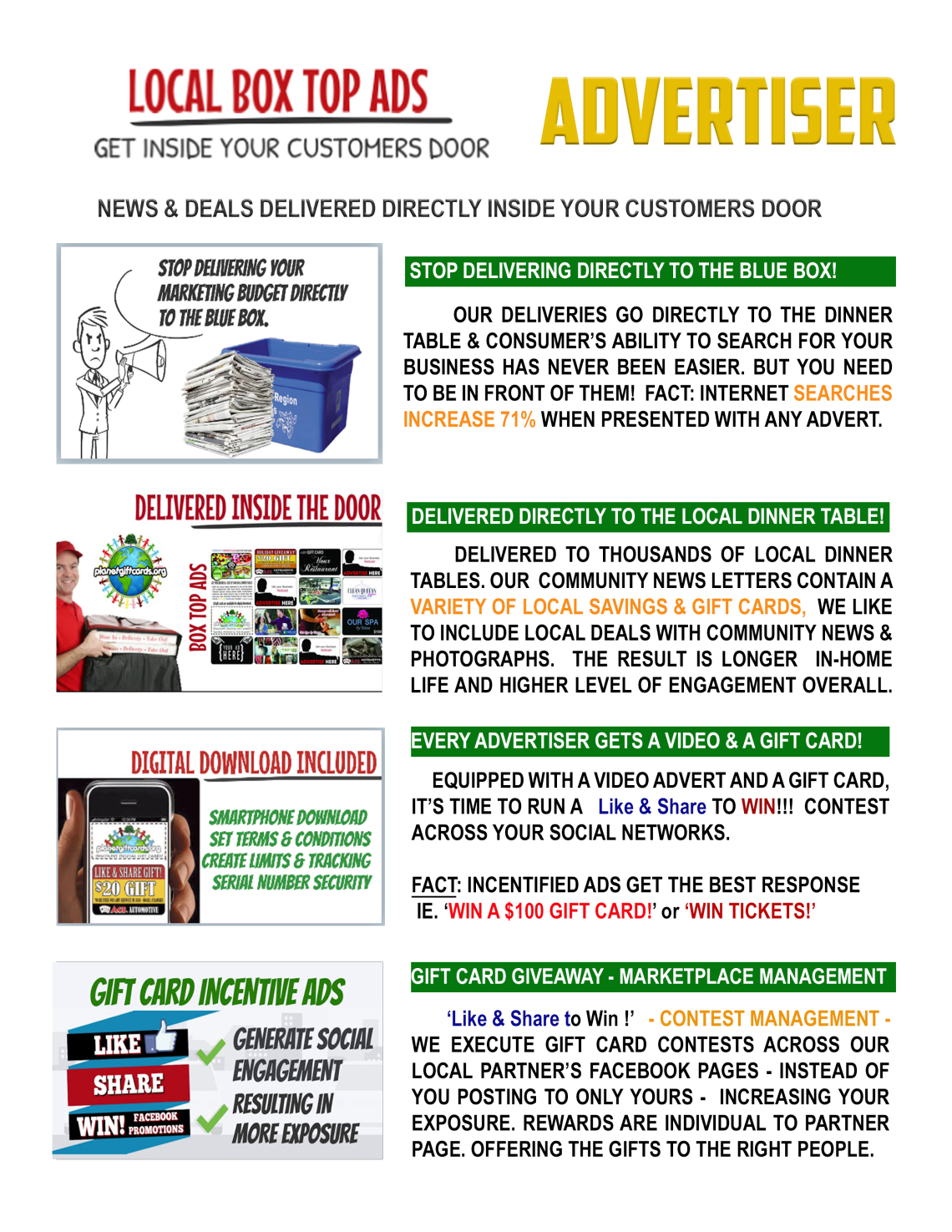 CMP Community Magazine Advertising Partners