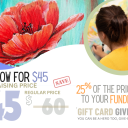 So excited for Monday's paint workshop. What a beautiful poppy we'll be painting!