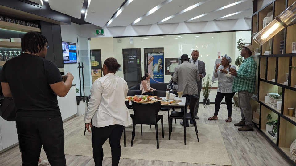 1st Community Give-Back Celebration at Your Team Pros Realtor Office in Oshawa, Give-Back Events happen every month.