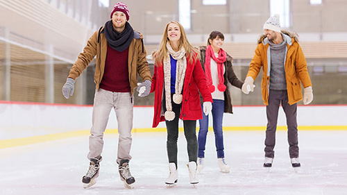 FREE 'Learn to Skate' at Canlan Ice Sport is sponsored by local businesses that are giving back to local residents to enjoy our nation's pastime This was a great GIVE-BACK Event